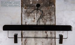 York - black pants hanger