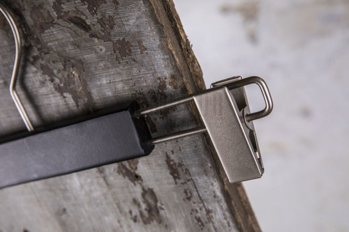 Wigan black mat pants hanger