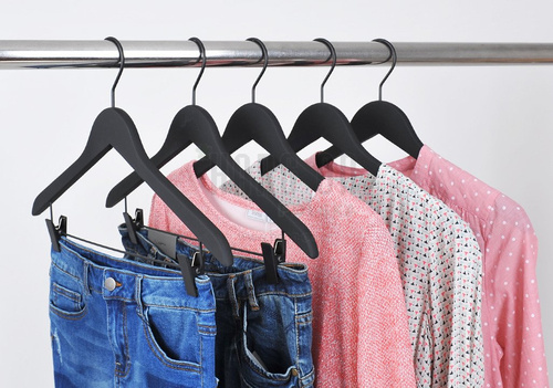 Bedford wooden pants hanger soft touch