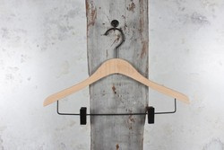 Barry natural shirt hanger