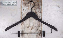 Bedford wooden pants hanger soft touch